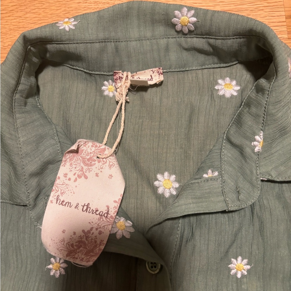New “Hem & Thread” shirt size Medium with tag - Picture 3 of 6